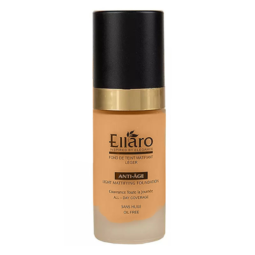 کرم پودر ضد چروک الارو حجم30میلEllaro Anti Age Light Mattifying Foundation
