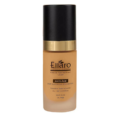 کرم پودر ضد چروک الارو حجم30میلEllaro Anti Age Light Mattifying Foundation