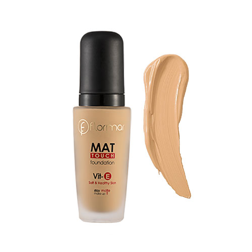 کرم پودر شیشه ای مات فلورمار 30 میلFlormar Mat Touch Foundation