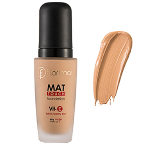 کرم پودر شیشه ای مات فلورمار 30 میلFlormar Mat Touch Foundation