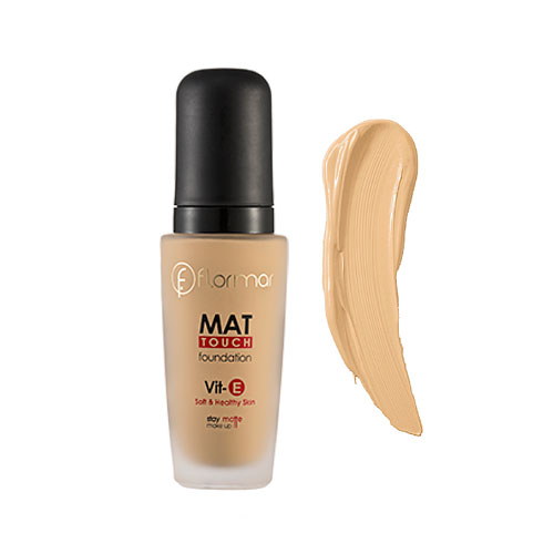 کرم پودر شیشه ای مات فلورمار 30 میلFlormar Mat Touch Foundation