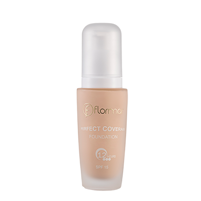 کرم پودر شیشه ای فلورمار 50 میلPerfect Coverage Foundation