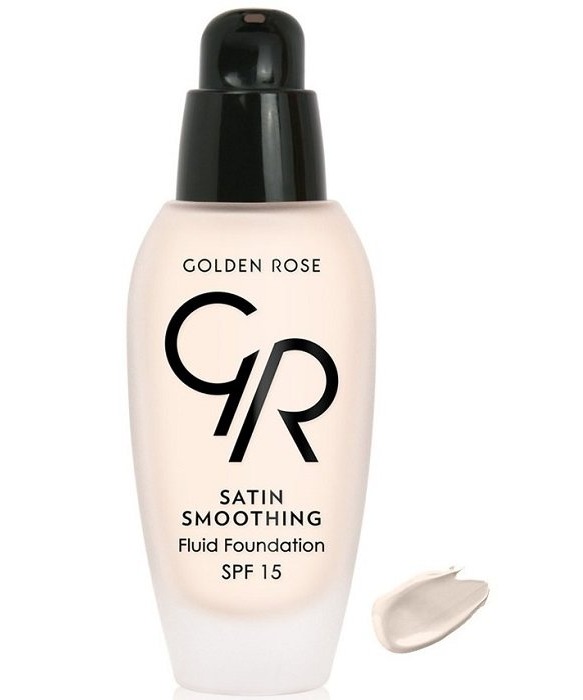 کرم پودر ساتین گلدن رز 15 میلGolden Rose Smoothing Satin Fluid Foundation021