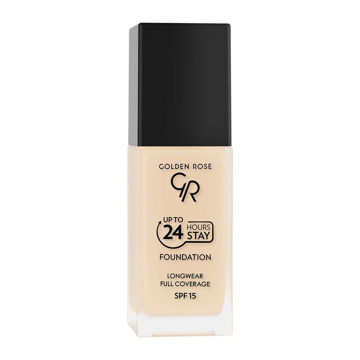 کرم پودر 24 ساعته فول‌کاور گلدن رز 35 میل FOUNDATION LONGWEAR FULL COVERAGE GOLDEN ROSE
