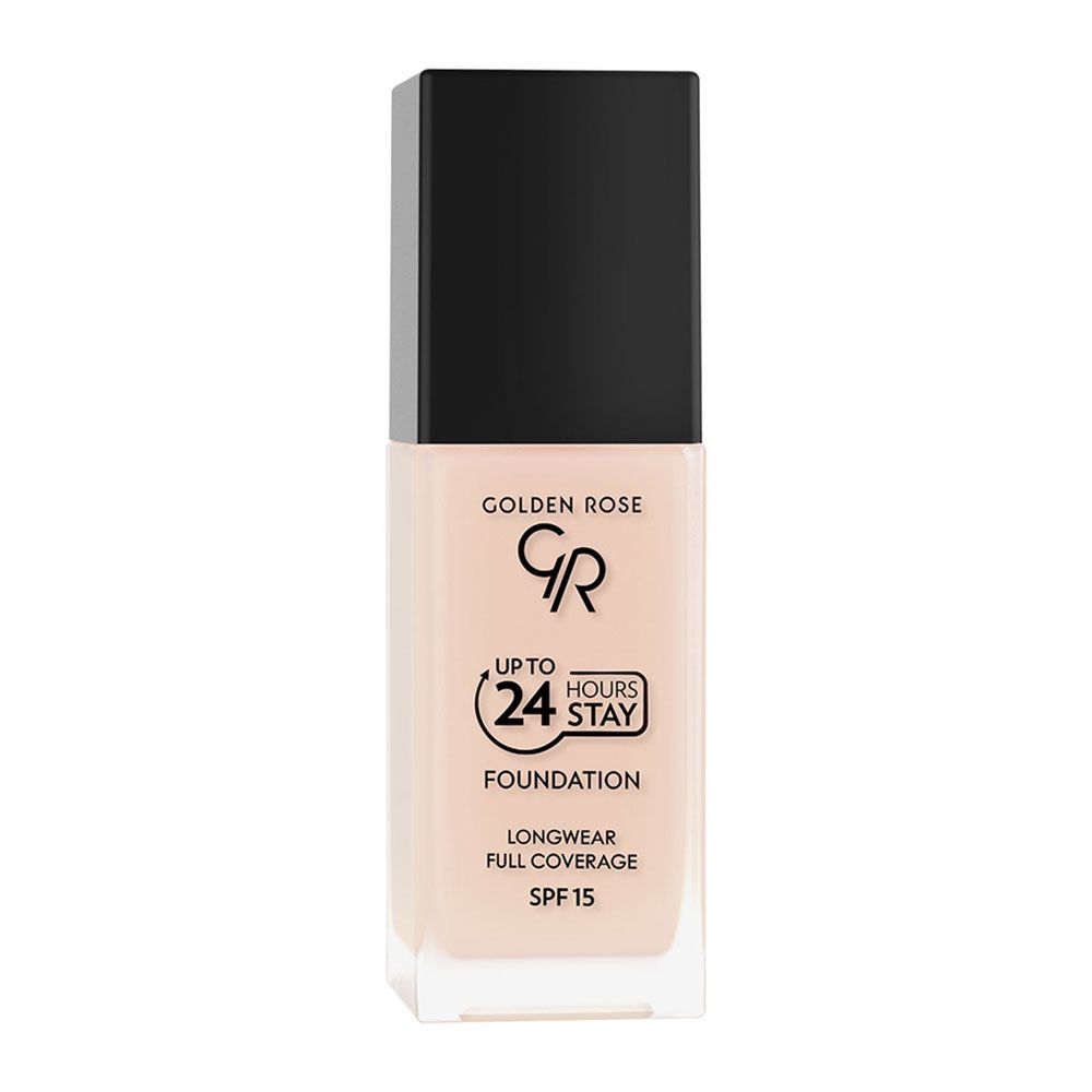 کرم پودر 24 ساعته فول‌کاور گلدن رز 35 میل FOUNDATION LONGWEAR FULL COVERAGE GOLDEN ROSE