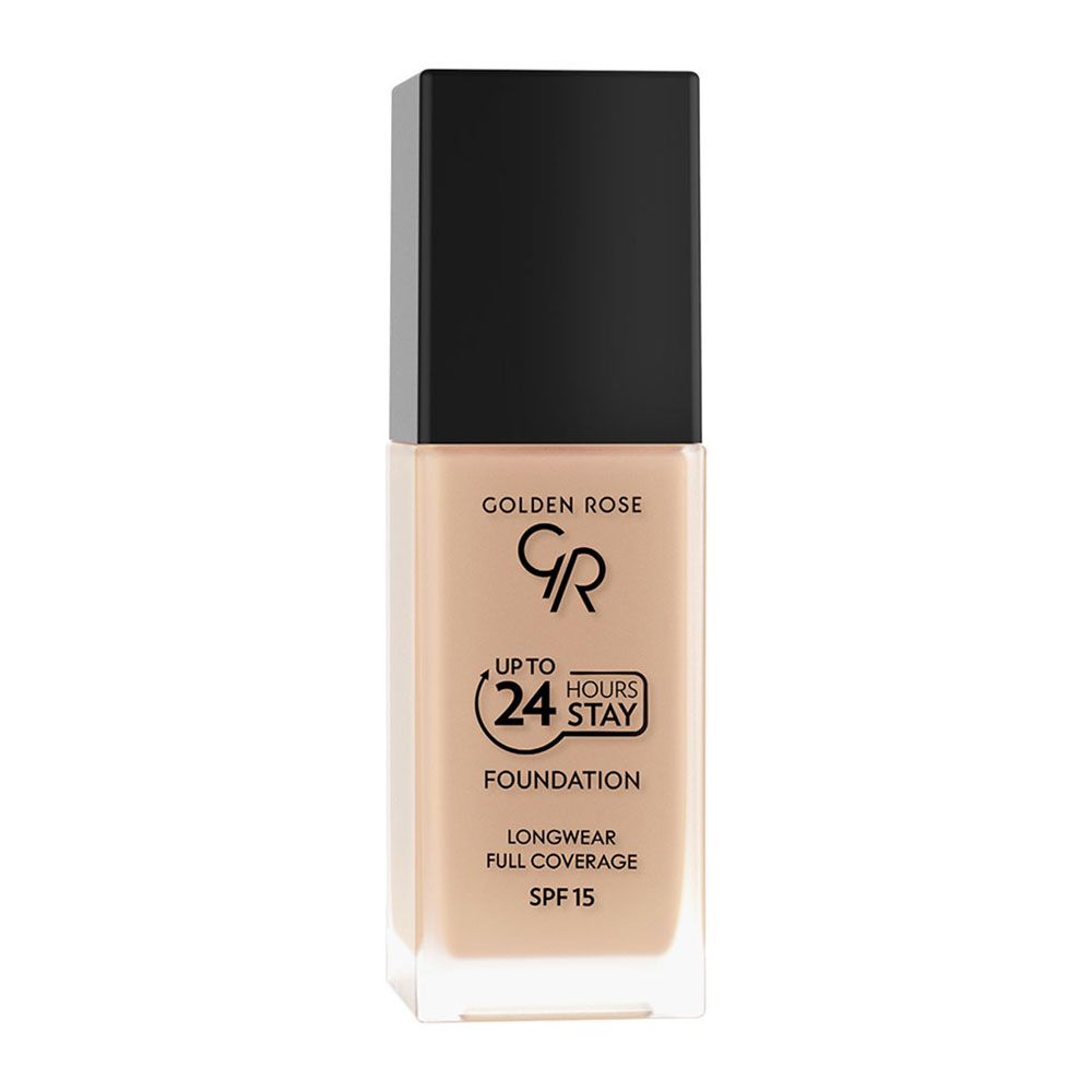 کرم پودر 24 ساعته فول‌کاور گلدن رز 35 میل FOUNDATION LONGWEAR FULL COVERAGE GOLDEN ROSE