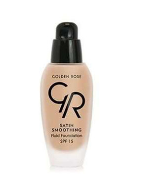 کرم پودر ساتین گلدن رز 15 میلGolden Rose Smoothing Satin Fluid Foundation