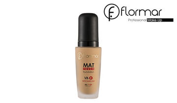 کرم پودر شیشه ای مات فلورمار 30 میلFlormar Mat Touch Foundation