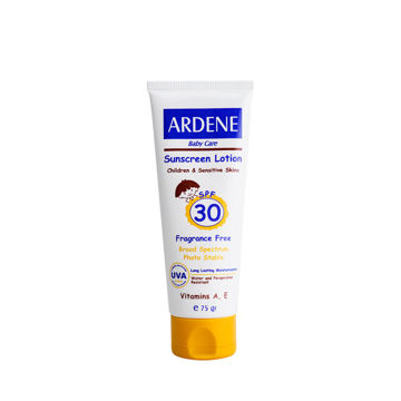لوسیون ضد آفتاب SPF30 كودک آردن 75 گرم Baby Sunscreen Lotion SPF30