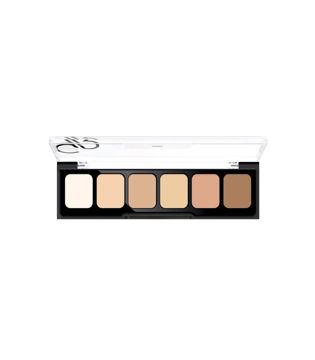پالت کانسیلر كوركتور کاموفلاژ 6 رنگ گلدن رز GOLDEN ROSE CAMOUFLAGES