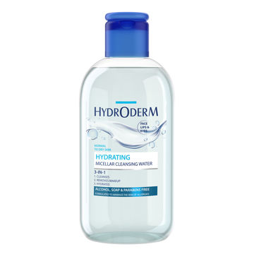 میسلار واتر 3 در 1 چشم و لب و صورت Hydrating – پوست خشک و کم آب هیدرودرم