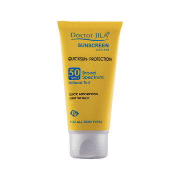 کرم ضد آفتاب رنگی کوئیک سان-پروتکشن SPF50 دکتر ژیلا 50 میل