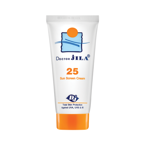 کرم ضد آفتاب بی‌رنگ Spf 25 دکتر ژیلا 60 میل
