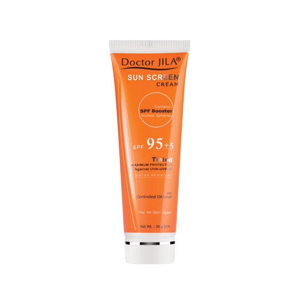 کرم ضد آفتاب ‌رنگی Spf 95 دکتر ژیلا 50 میل