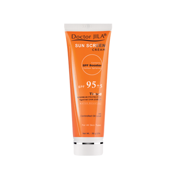 کرم ضد آفتاب ‌رنگی Spf 95 دکتر ژیلا 50 میل