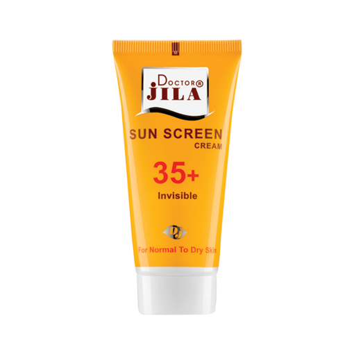 کرم ضد آفتاب بی‌رنگ Spf35 دکتر ژیلا 50 میل