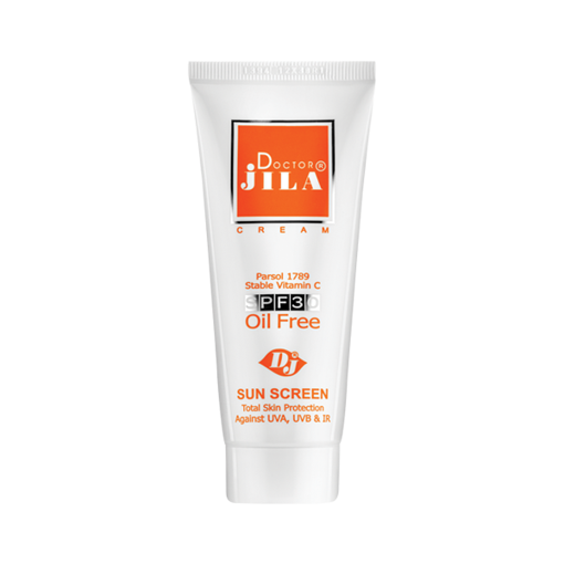 کرم ضد آفتاب بی‌رنگ Spf30 دکتر ژیلا 65 میل