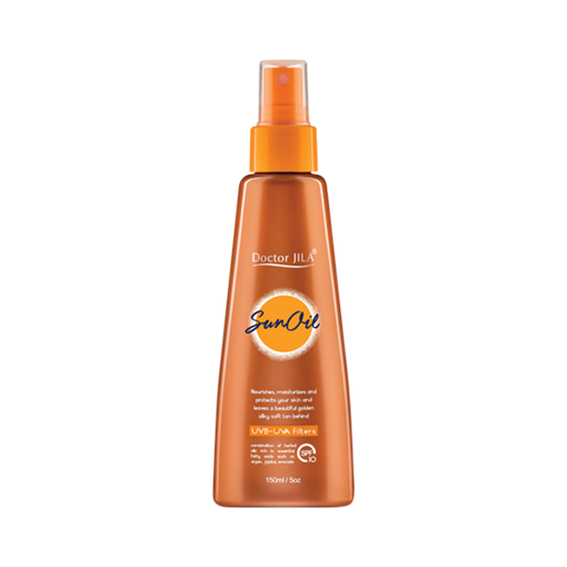 روغن آفتاب SPF10 دکتر ژیلا 165 میل