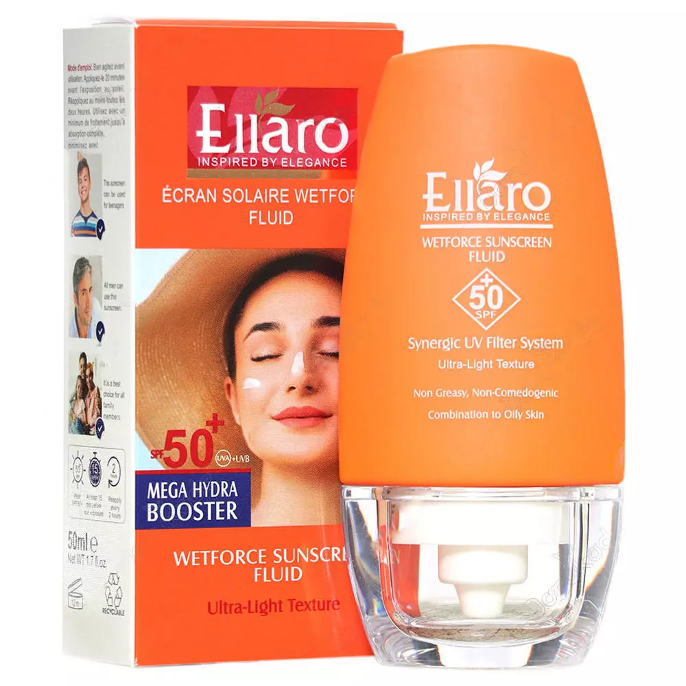 فلوئید ضد آفتاب وت فورس SPF 50 الارو 50 میل