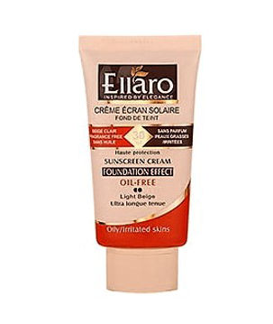 کرم ضد آفتاب SPF 30 رنگی فاقد چربی الارو 40 میل
