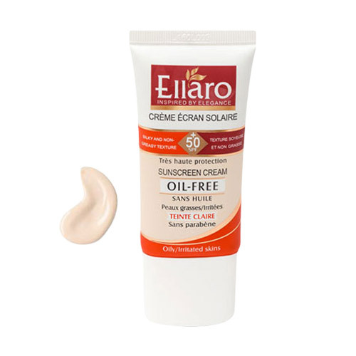 کرم ضد آفتاب SPF50 فاقد چربی الارو 40 میل