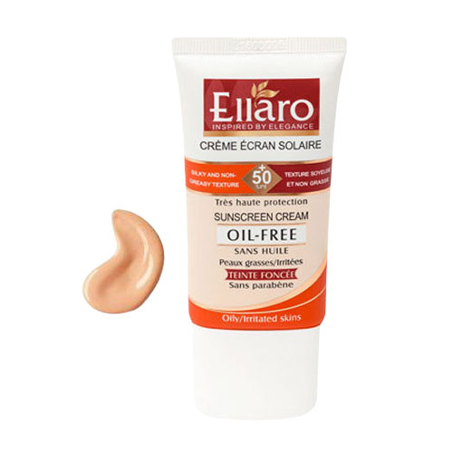 کرم ضد آفتاب SPF50 فاقد چربی الارو 40 میل