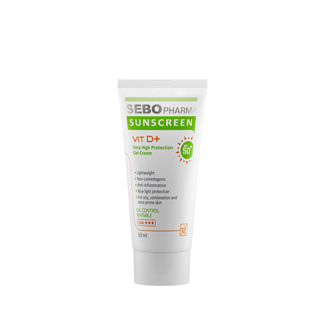 ژل کرم ضدآفتاب SPF50 کنترل کننده چربی سبوفارما 50 میل