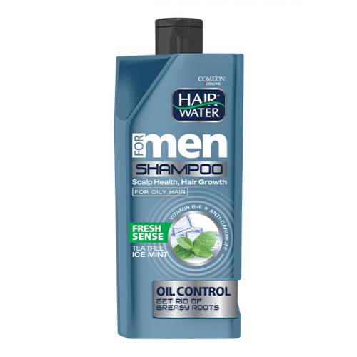 شامپو ضد شوره و خنک‌کننده OIL CONTROL مناسب موهای چرب آقایان هیر واتر کامان 410 میل