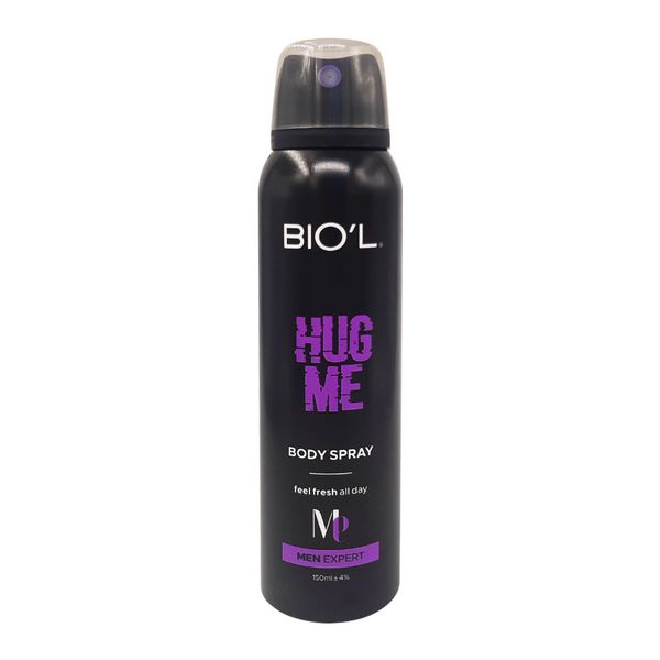 اسپری خوشبو کننده بدن مردانه HUG ME بیول 150 میل