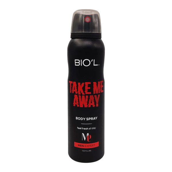 اسپری خوشبو کننده بدن مردانه TAKE ME AWAY بیول 150 میل