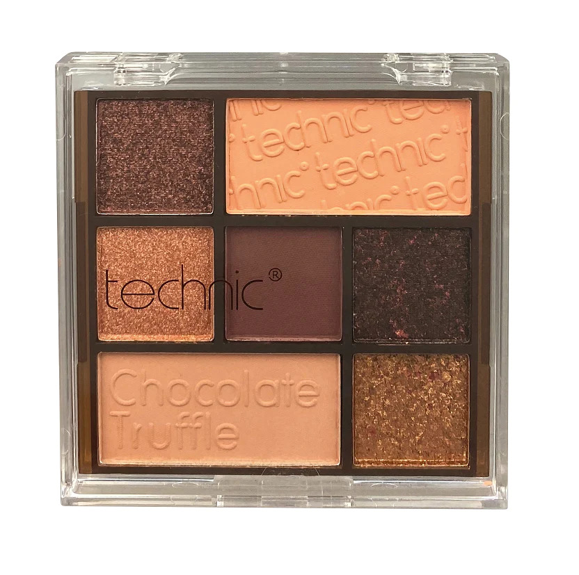 پالت سایه 7 رنگ Chocolate Truffle تکنیک