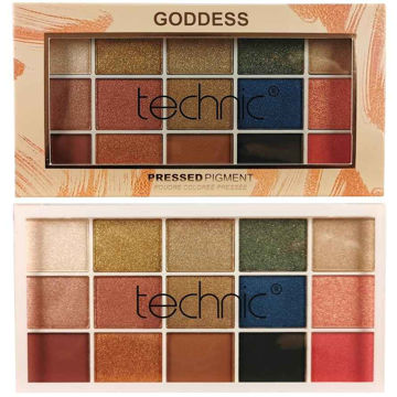 پالت سایه 15 رنگ Goddess تکنیک