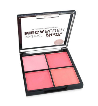پالت رژگونه 4 رنگ MEGA BLUSH تکنیک