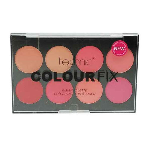 پالت رژگونه 8 رنگ Color Fix تکنیک