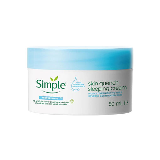 کرم مرطوب کننده و آبرسان شب Water Boost سیمپل 50 میل