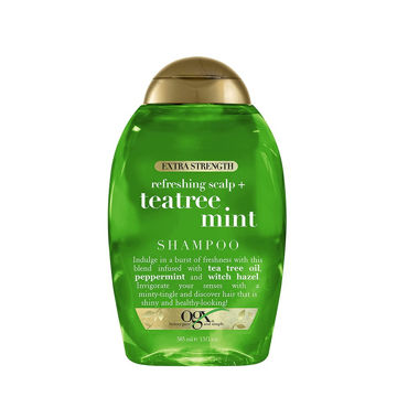 شامپو تقویت کننده teatree mint او جی ایکس 385 میل