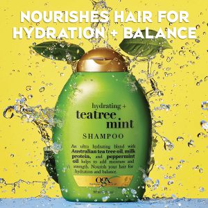 شامپو تقویت کننده teatree mint او جی ایکس 385 میل