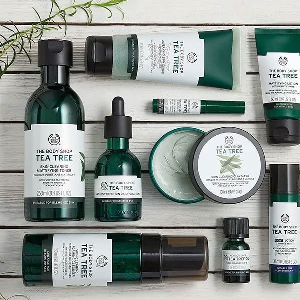 ژل شستشو صورت TEA TREE بادی شاپ 250 میل