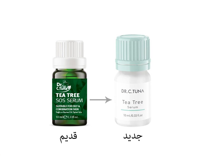 سرم پوست چند منظوره Tea Tree دکتر سی تونا فارماسی 10 میل