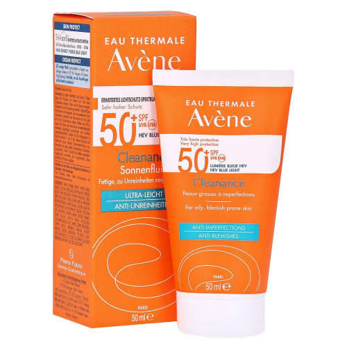 ضد آفتاب بی‌رنگ Cleanance مناسب پوست چرب و مستعد آکنه  +SPF50 اون 50 میل