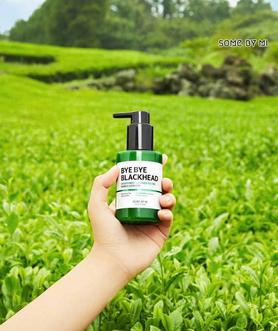 ماسک حبابی چای سبز Bye Bye Blackhead سام بای می 120 میل