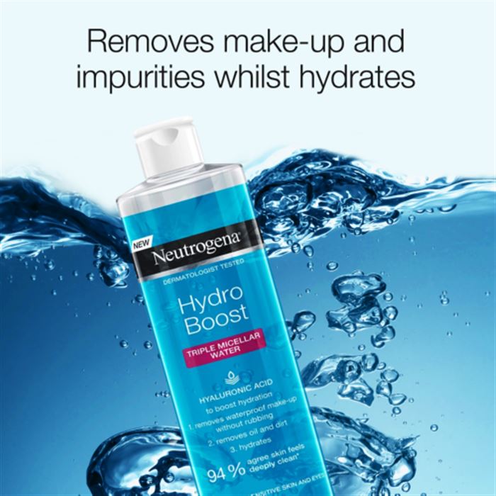 میسلار واتر Hydro Boost مناسب پوست حساس نوتروژینا 400 میل