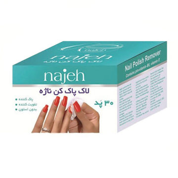 پد لاک پاک کن ناژه بسته 30 عددی