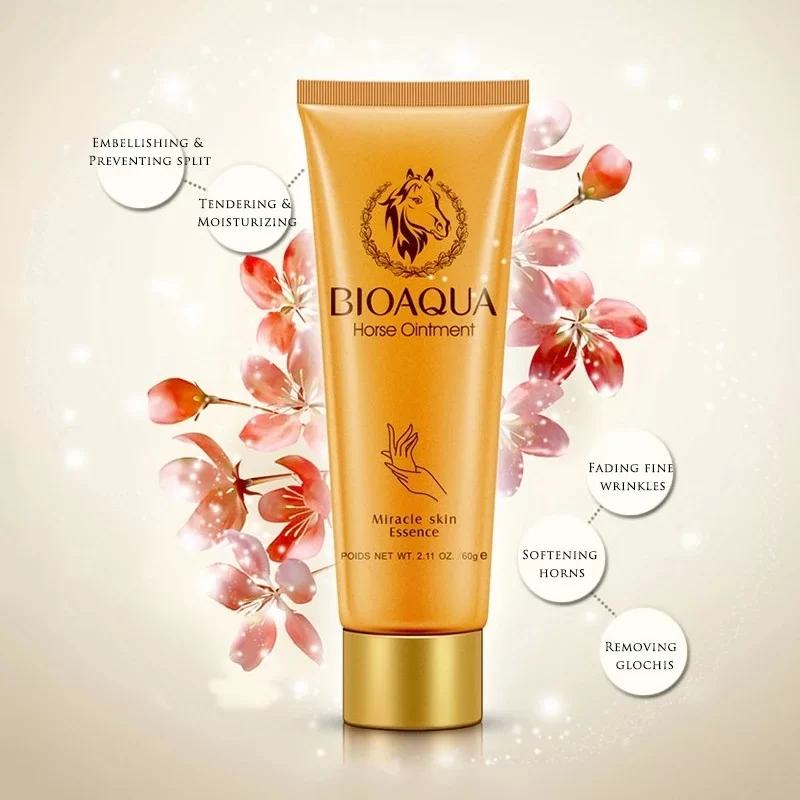 کرم مرطوب‌کننده دست روغن اسب بیوآکوا 60 میل