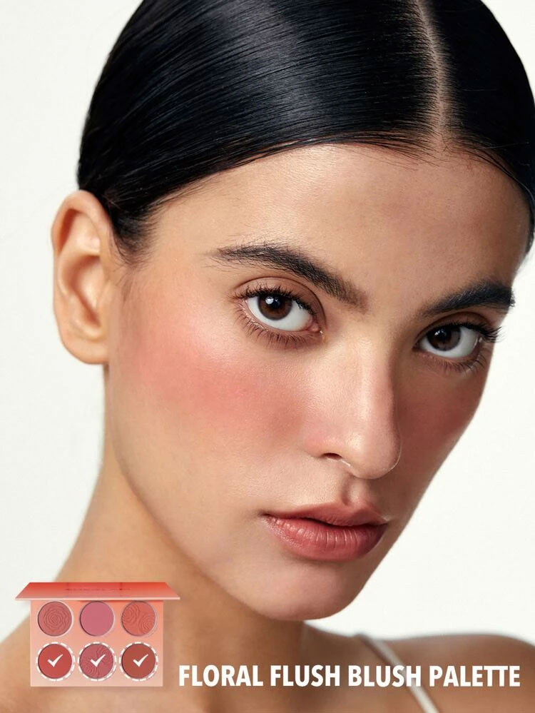 پالت رژگونه 6 رنگ FLORAL FLUSH شیگلم