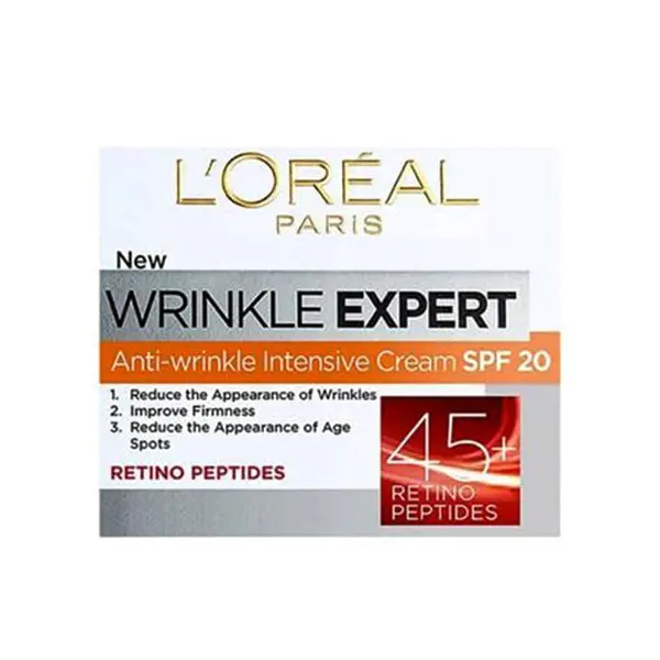 کرم ضد چروک SPF20 بالای 45 سال رینکل اکسپرت لورال 50 میل