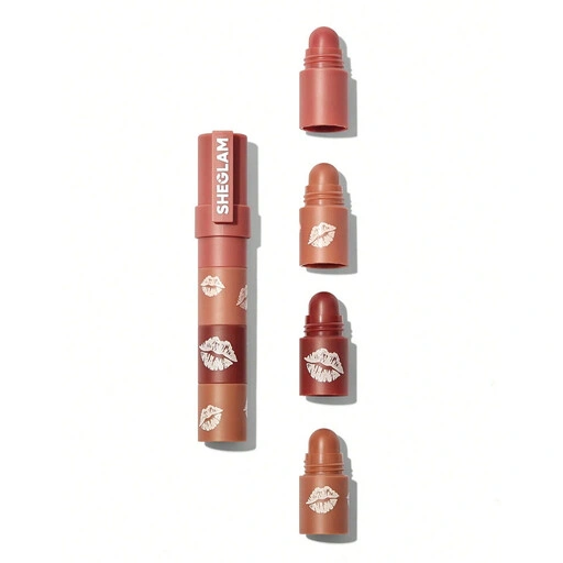 رژ لب 4 در 1 Mega lip شیگلم bare stack