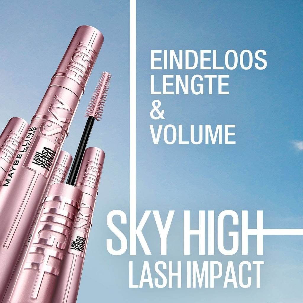 ریمل حجم دهنده و بلند کننده Sky High میبلین