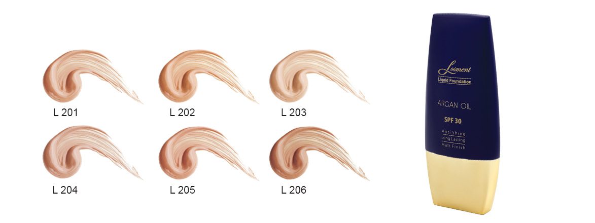 کرم پودر تیوپی روغن آرگان دارای SPF 30 لوسمنت 30 میل