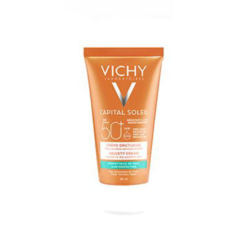 ضد آفتاب فلوئیدی بی رنگ درای تاچ مناسب پوست مختلط تا چرب SPF50 ویشی 50 میل